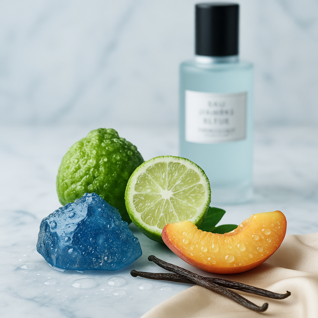 Mėlynojo gintaro moteriški kvepalai