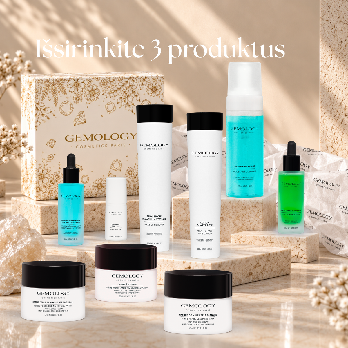Veido dovanų rinkinys „RADIANT SKIN RITUAL“