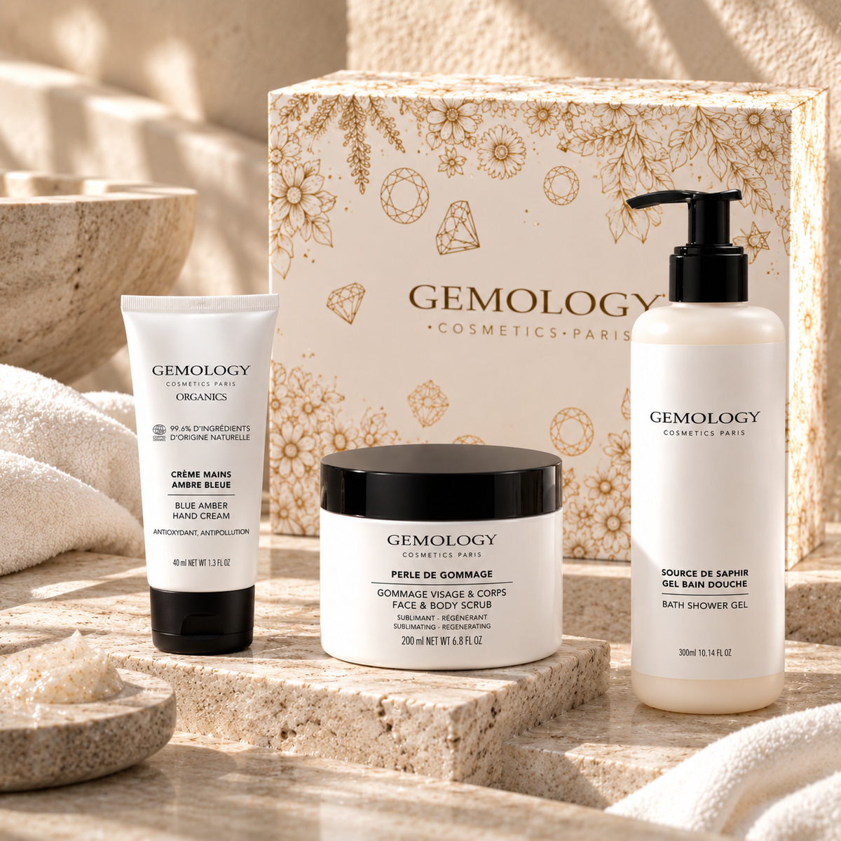 Kūno dovanų rinkinys „MINERAL GLOW BODY CARE“